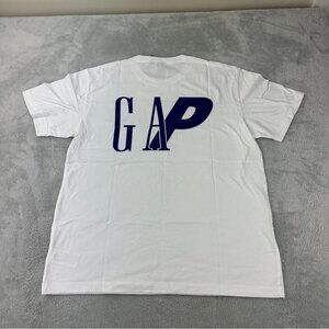 Palace x Gap Men's White T-Shirt Size Medium